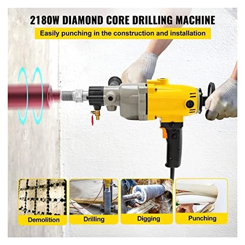 Diamond Core Drill Rig - 1880W 2180W 110mm 130mm 160mm 180mm