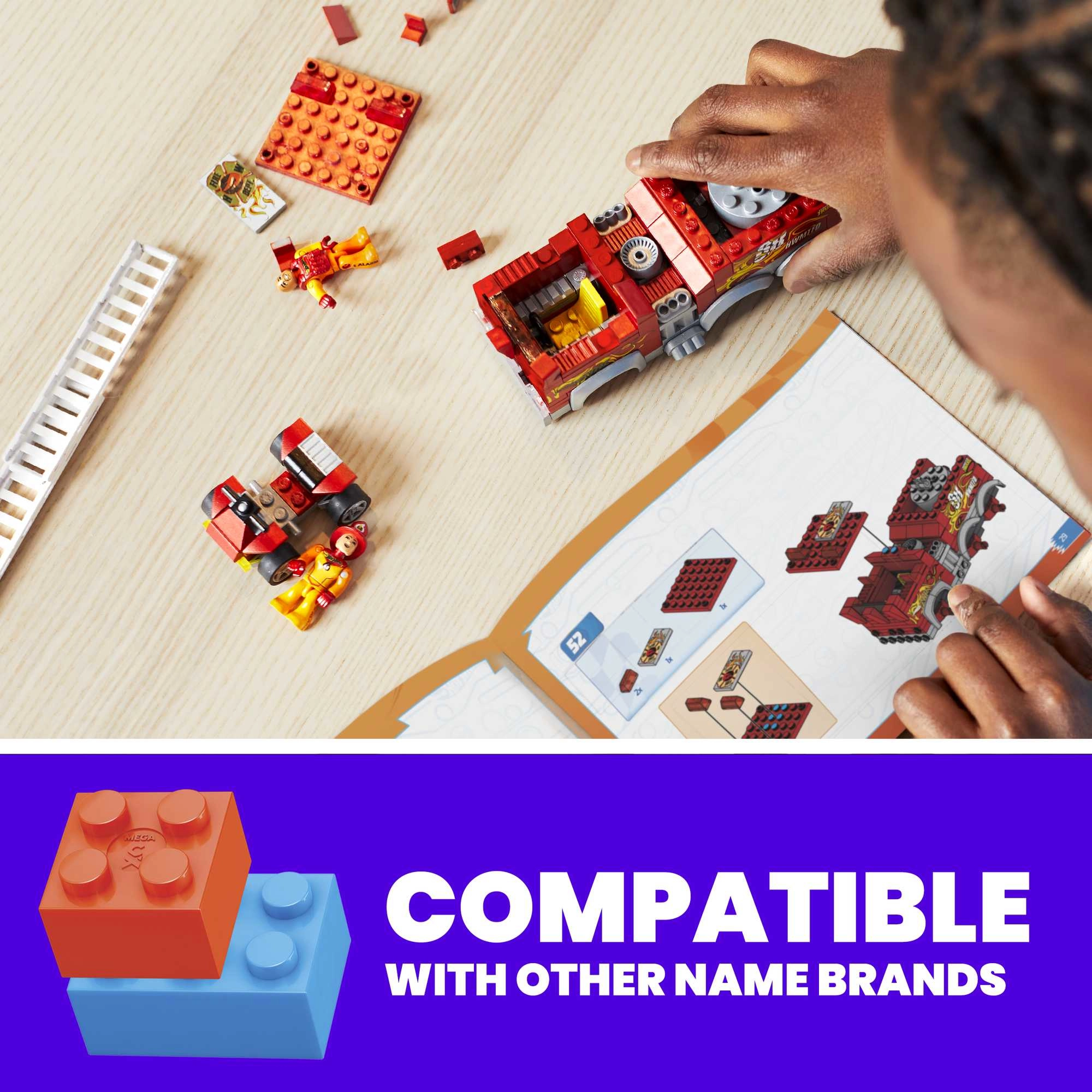 HW 5-Alaram Fire Truck - Monster Trucks Hot Wheels