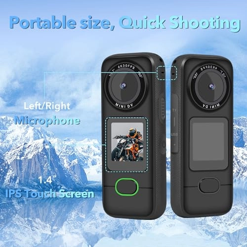 Waterproof Action Camera - 4K 30FPS