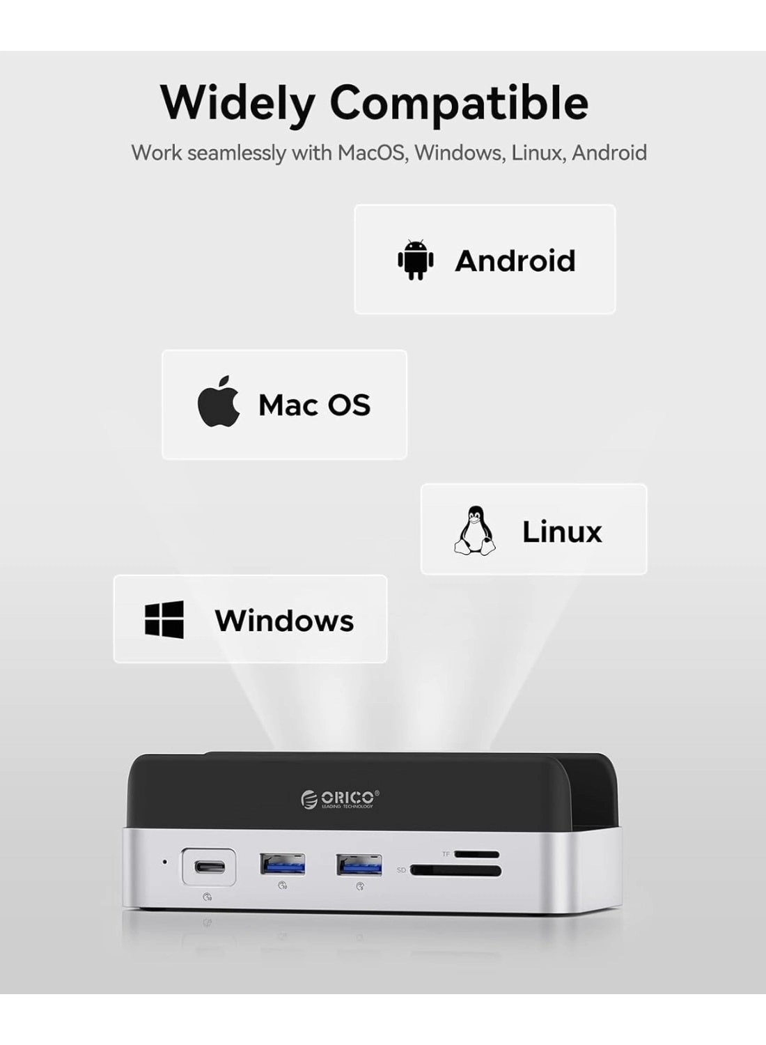 Mini M4 Dock - 9-in-1 4TB NVMe 10Gbps