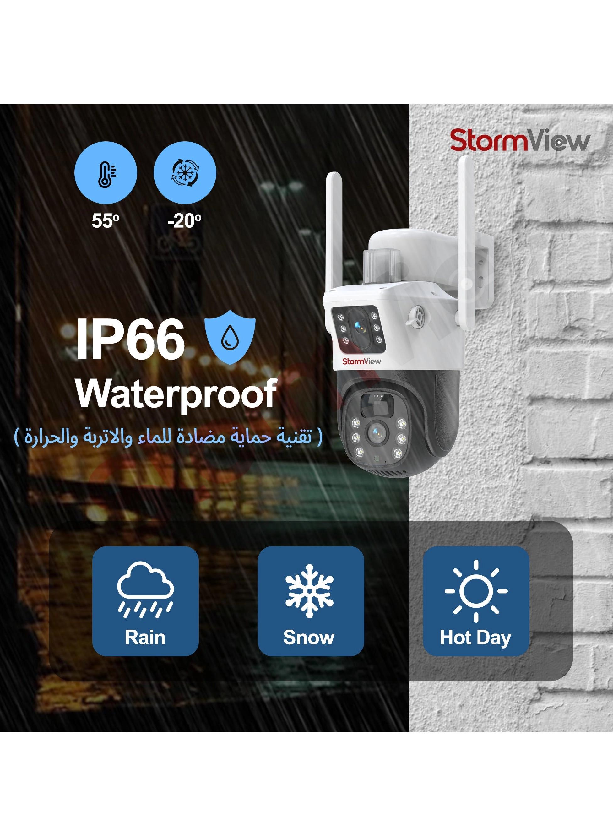 Solar Powered 4G CCTV Camera 1080p