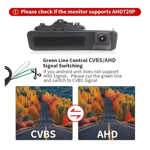 Car Reversing Camera - Night Vision AHD1080P
