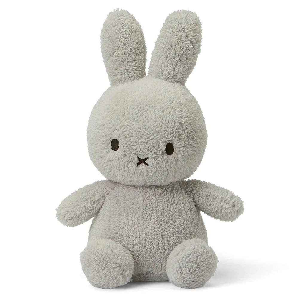 Bon Ton Toys Miffy Terry - 23 cm Plush Light Grey