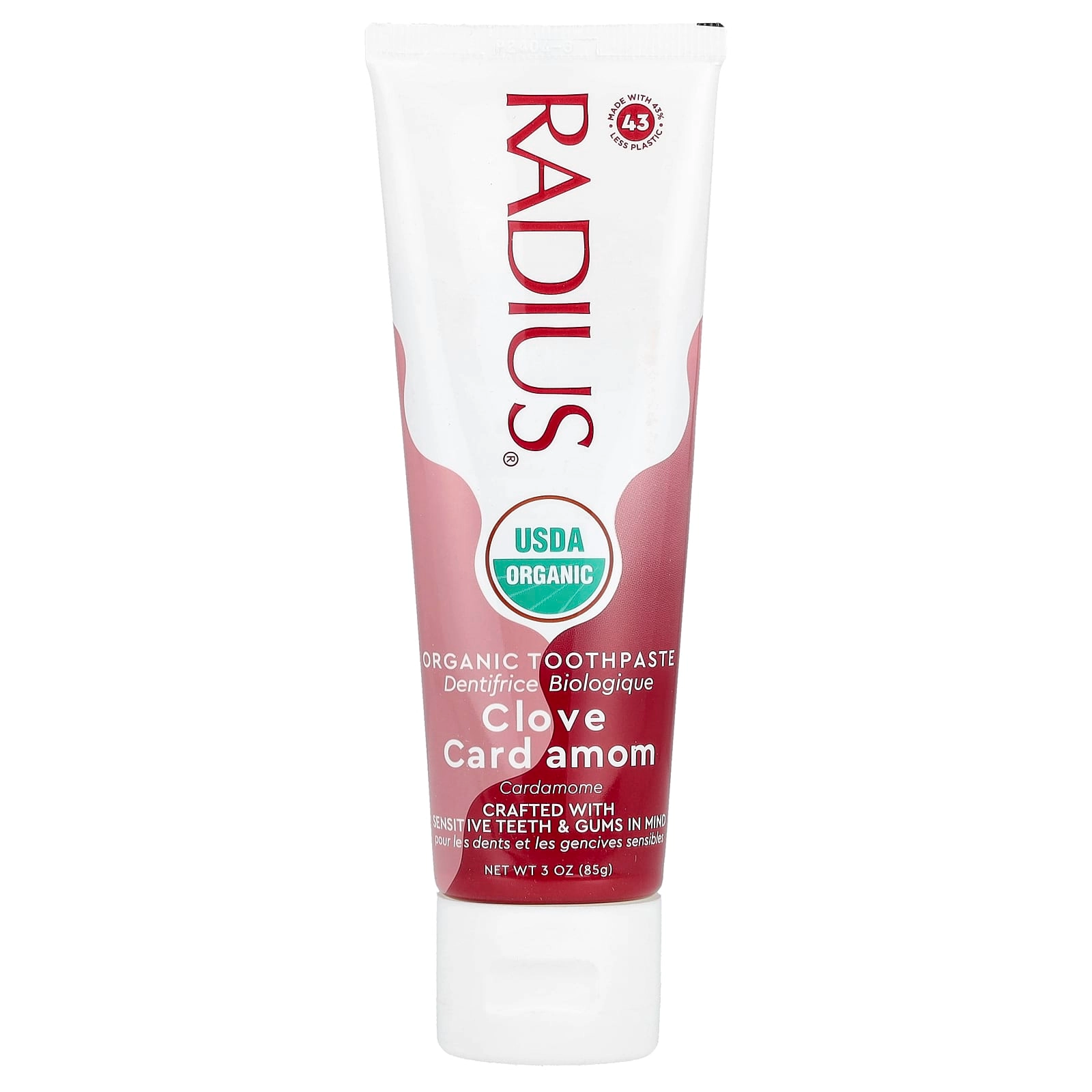 RADIUS Organic Clove Cardamom Toothpaste 85 g