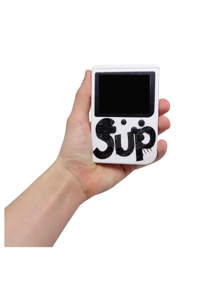 Handheld Game Console - 400 Built-in Games 3-Inch Color Screen Rechargeable Battery