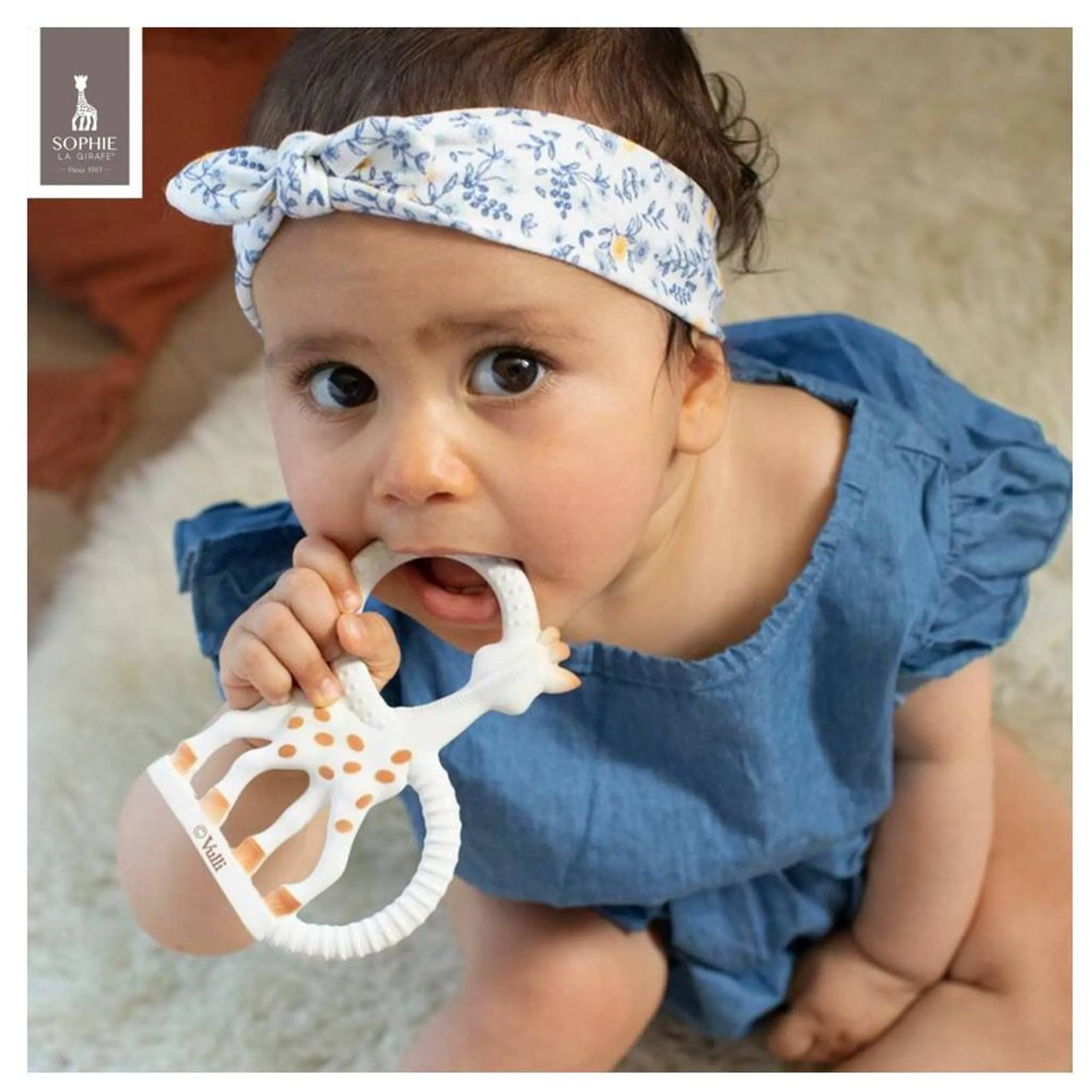 Teething Ring - 100% natural rubber