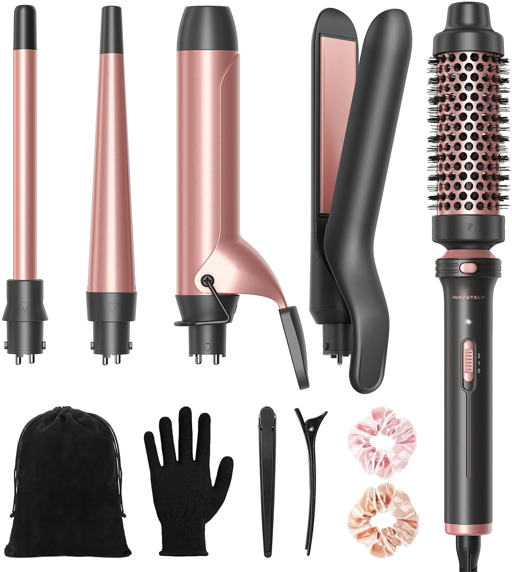 5 in 1 Curling Iron Set - 0.5'-1.25'