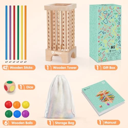 Montessori toy board game, - 24 months - 10 years 42 pieces