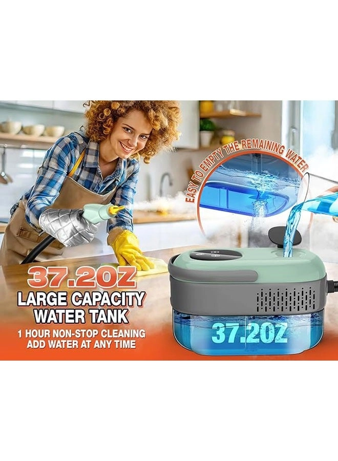 High-Pressure Steam Cleaner - 37.2OZ Large Tank