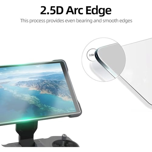 Tempered Glass Screen Protector - for DJI Mavic 4 Pro RC Pro 2 Remote Controller 2 Set 9H Hardness