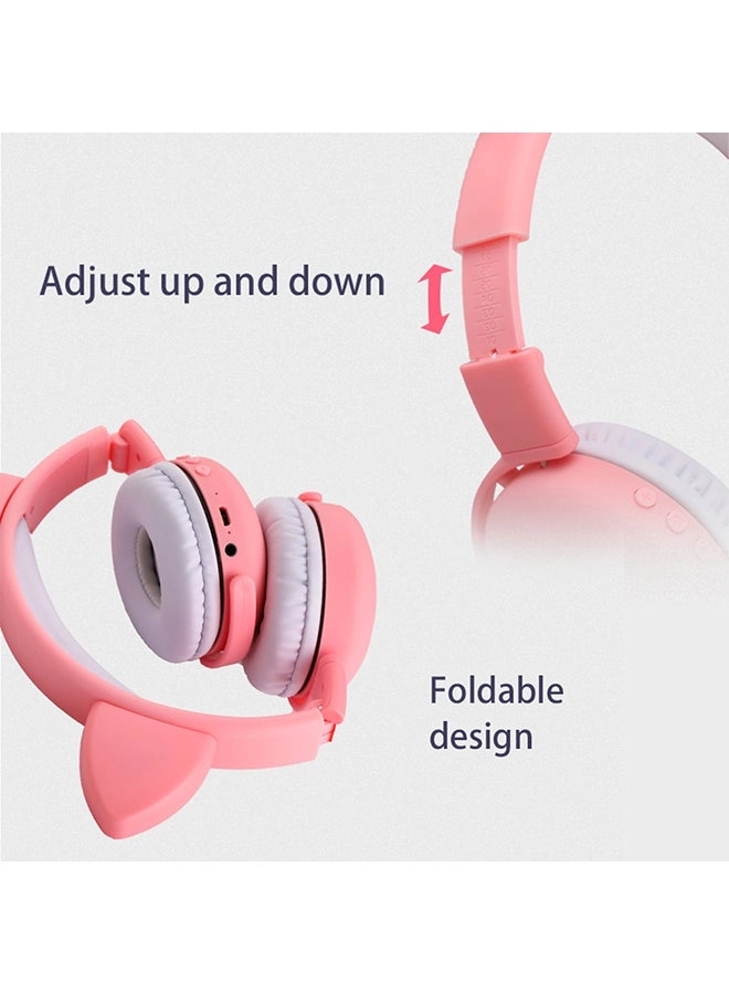 On-Ear Cat Ear Wired Headphone