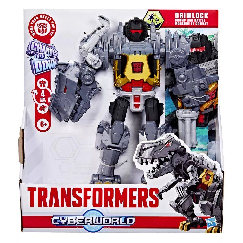 TRANSFORMERS Cyberworld Grimlock - 4 steps