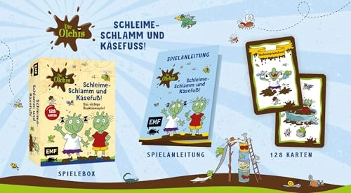 Die Olchis: Schleime-Schlamm und Käsefuß! - Card Game (German)
