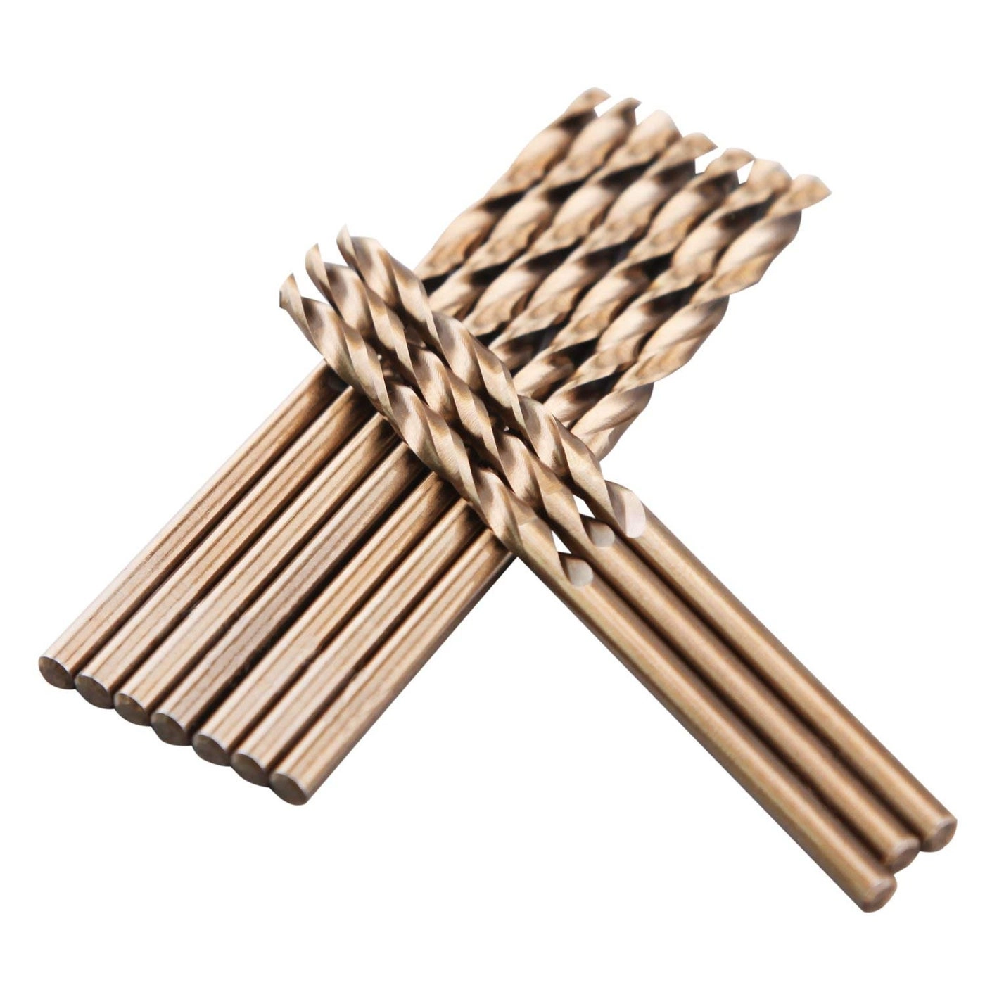 M35 Cobalt HSS Jobber Length Twist Drill Bit - M35 Cobalt HSS 10 PCS 1/8"