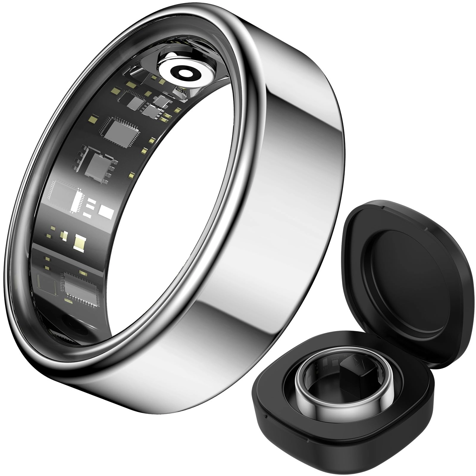 Smart Ring - Heart rate monitor Blood oxygen saturation Sleep Monitoring