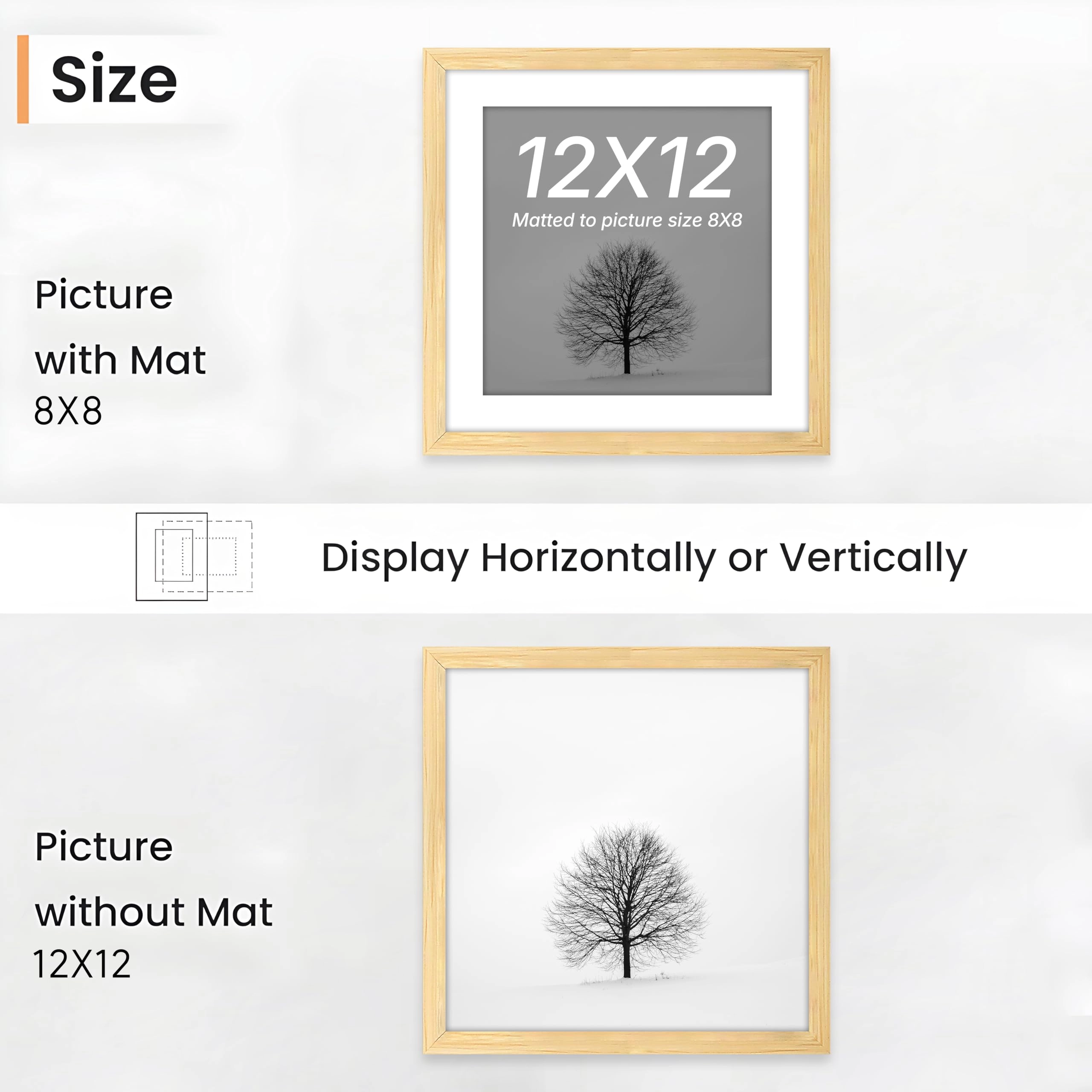 Document Frame - 30.5L x 30.5W Centimeters