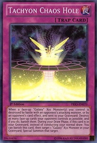 Yu-Gi-Oh! Tachyon Chaos Hole PRIO-EN070 - English Unlimited Edition