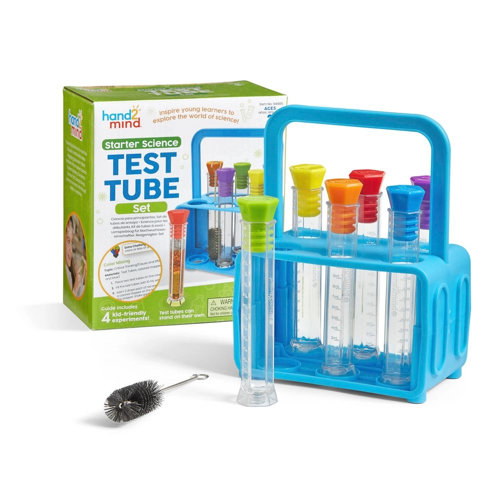 Hand2mind Test Tube Set - Suitable for 3 years and above