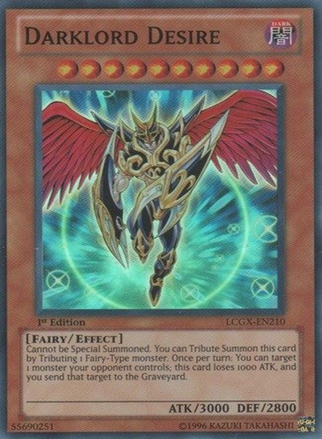 Yu-Gi-Oh! Darklord Desire LCGX-EN210