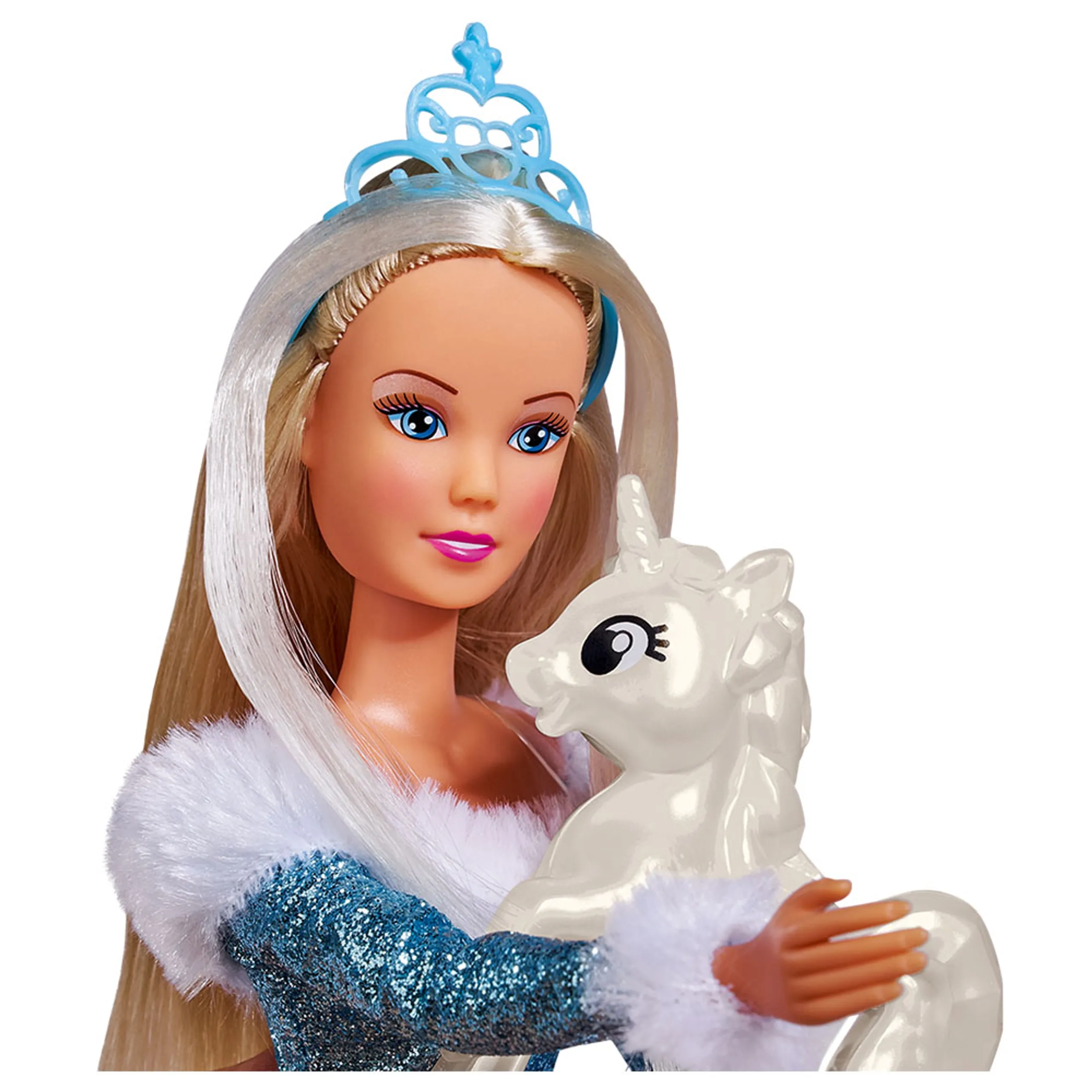 Steffi Love Ice Skating Doll - 29 cm Blue Ages 3+