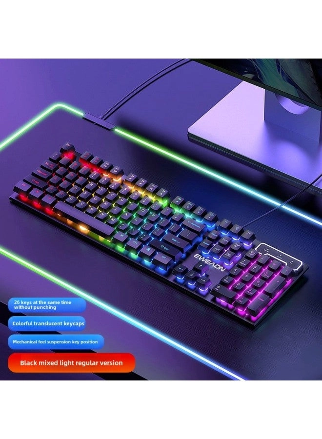 Mechanical Feel - Wired + E-sports Mouse