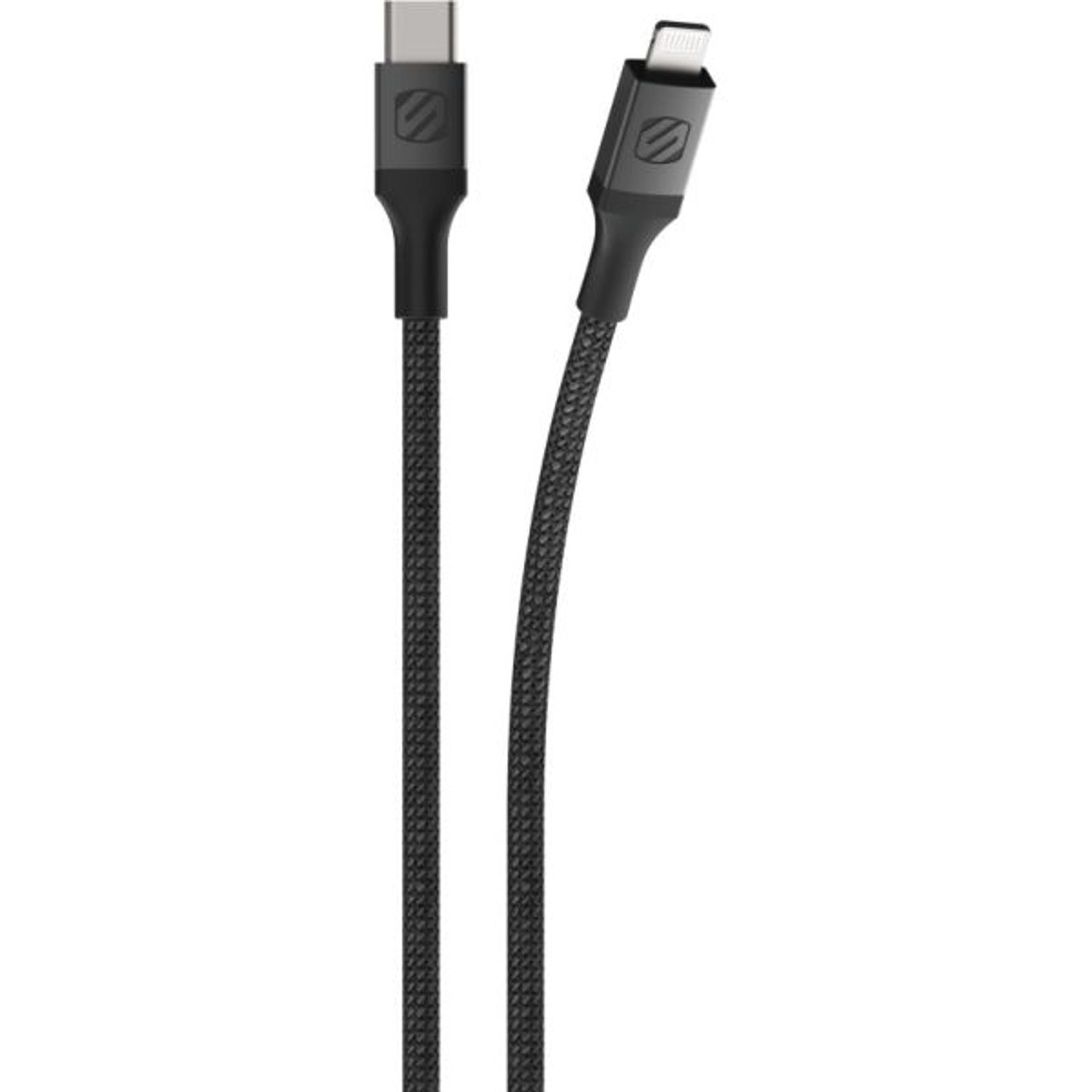 Scosche StrikeLine HH USB-C to USB-C/Lightning Cable 1.2m