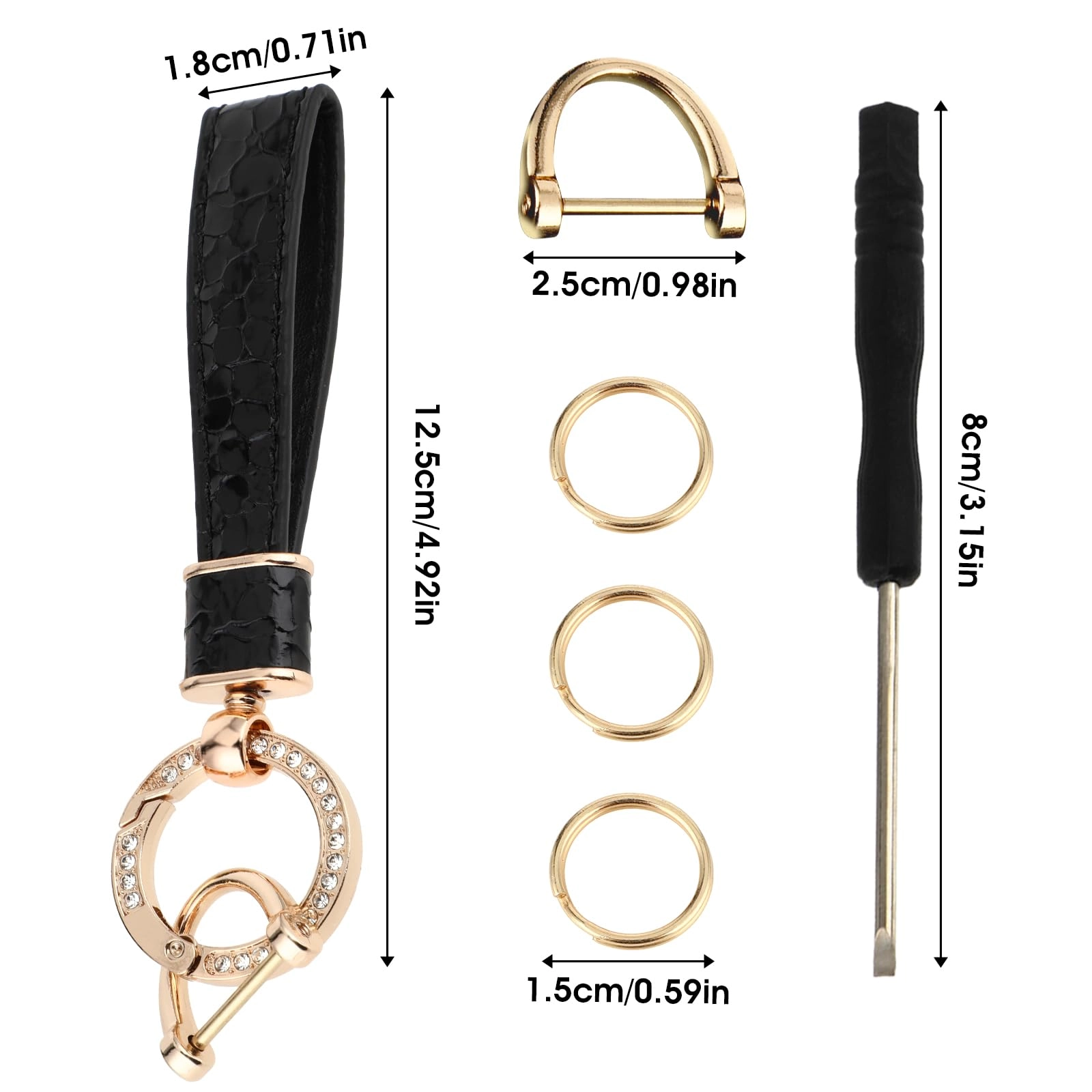 Leather Keychain - Vehicle