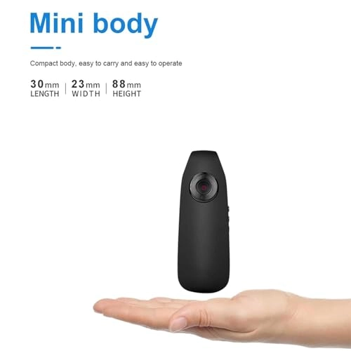 Detect Clip Body Camera + 32GB SD Card - 1920*1080