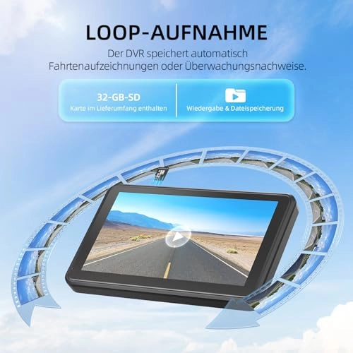 Magnetic Wireless Reversing Camera - 1080P