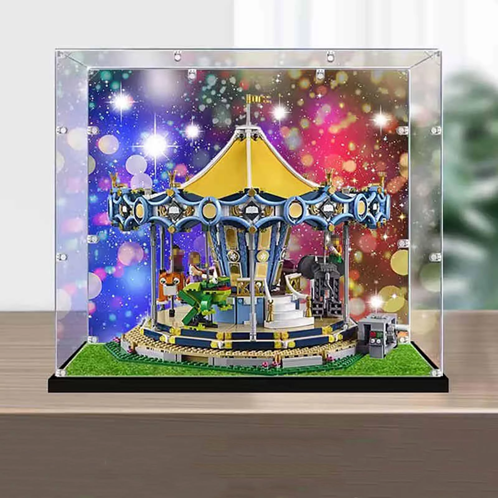 Acrylic Dustproof Transparent Custom Display Case - 40x40x35cm 2mm