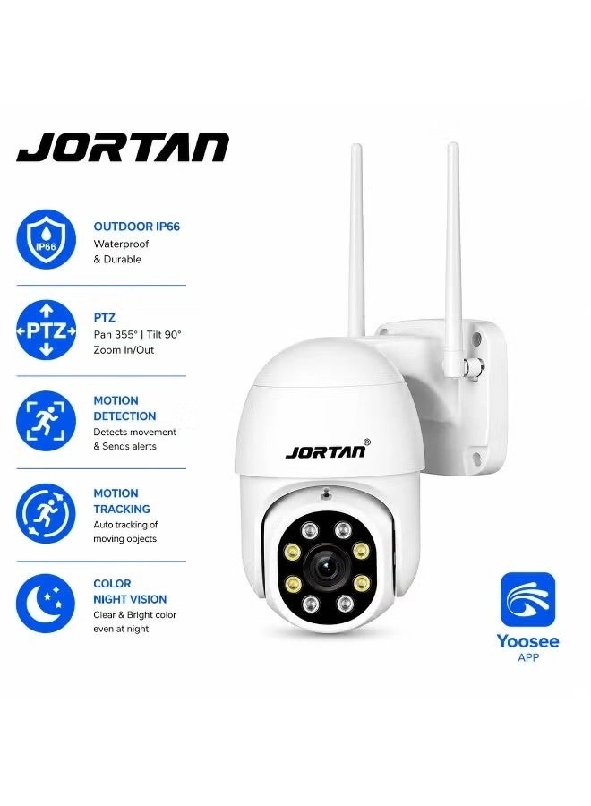 Wireless PTZ Security Camera 1080p