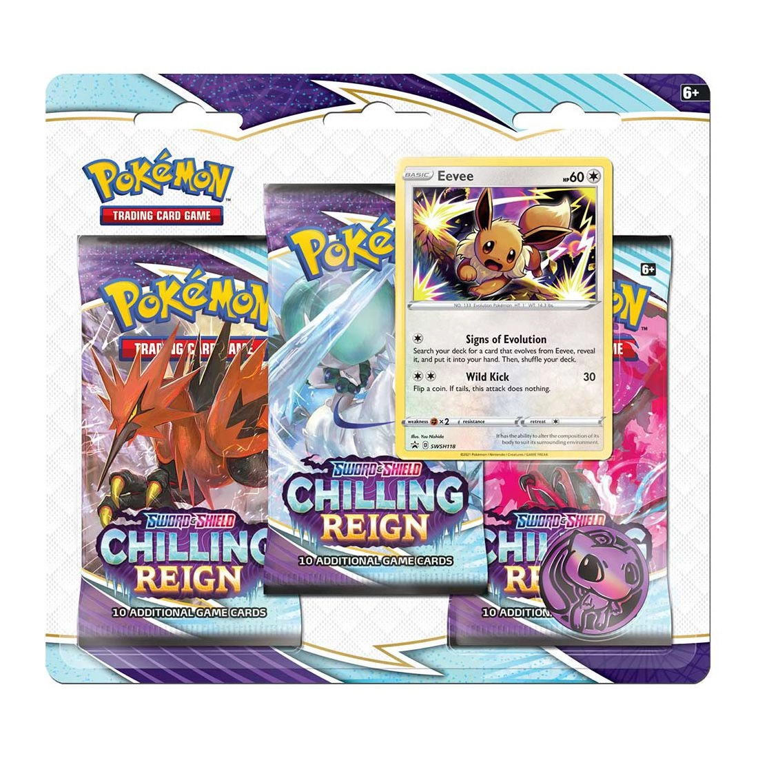 Pokémon Chilling Reign - 3pcs Pack