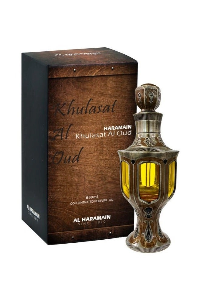 Al Haramain Khulasat Al Oud - 30ml