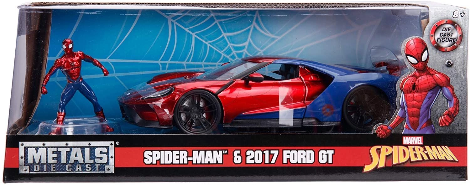 Spiderman 2017 Ford GT - 1:24