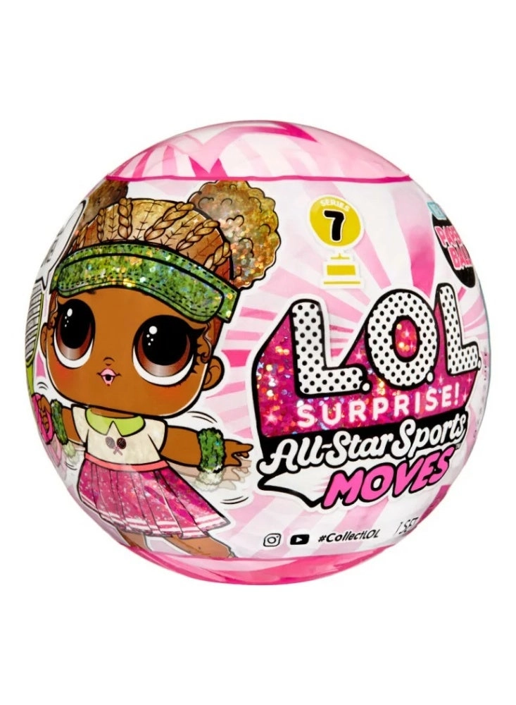 MGA Entertainment Sports Stars Series 7 - Sidekick 8 surprises Ages 3+