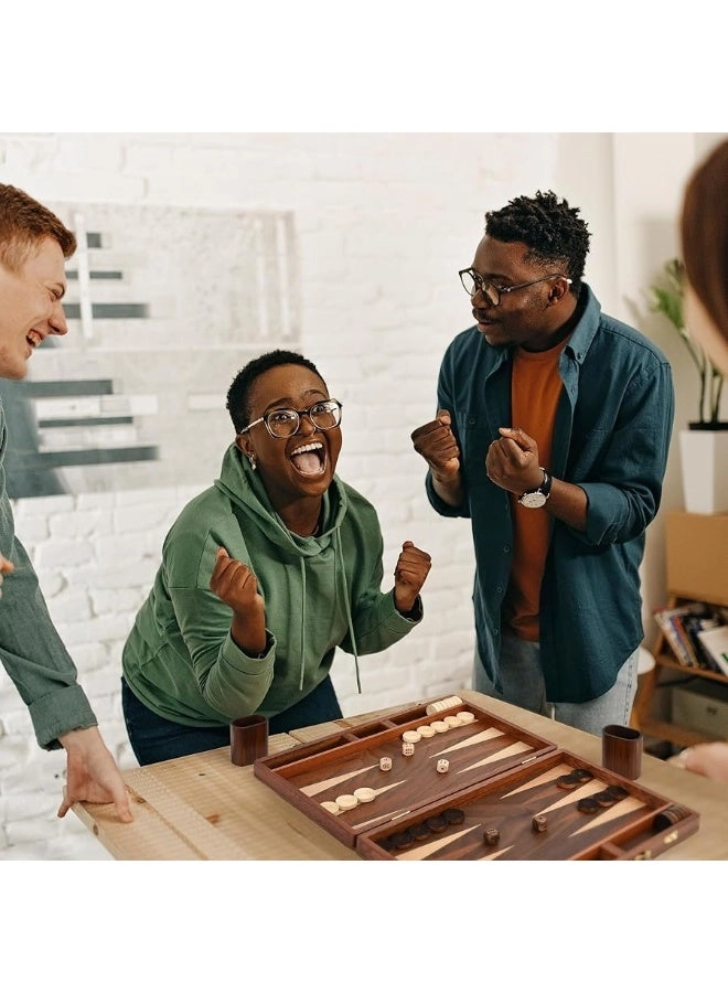 Backgammon - Sapele Wood Portable