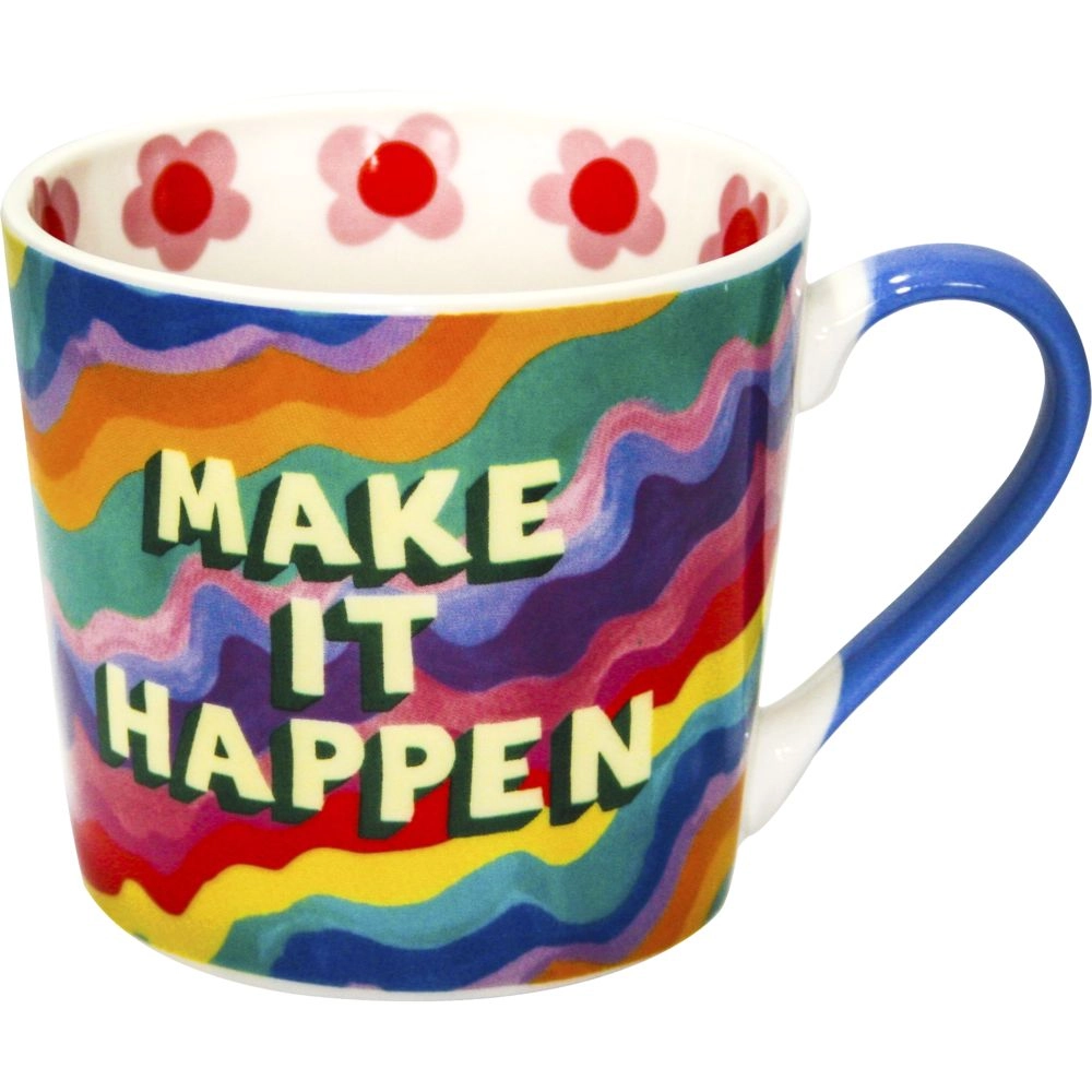 ELEANOR BOWMER Make It Happen Mug - Gift-boxed Bone China