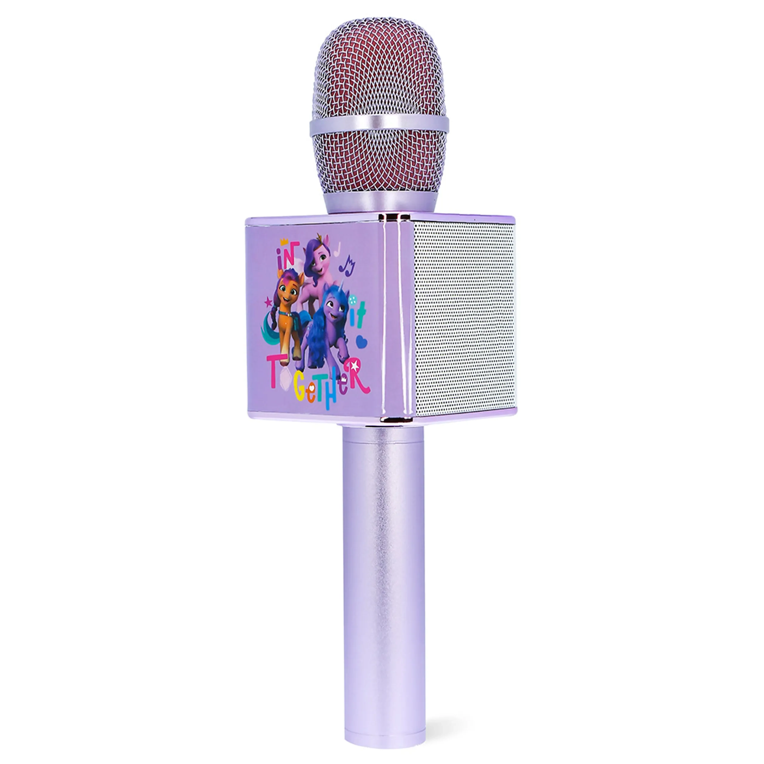 My Little Pony Karaoke Microphone - 4-IN-1 Bluetooth Purple