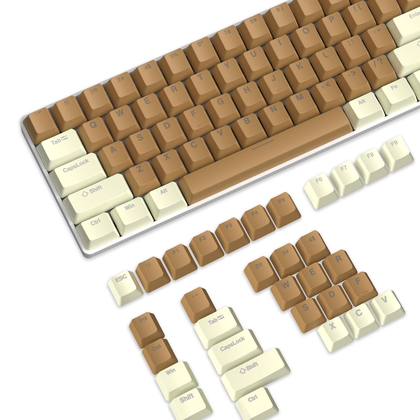 ZIYOULANG 117 Key PBT Keycap Set - US Layout RF