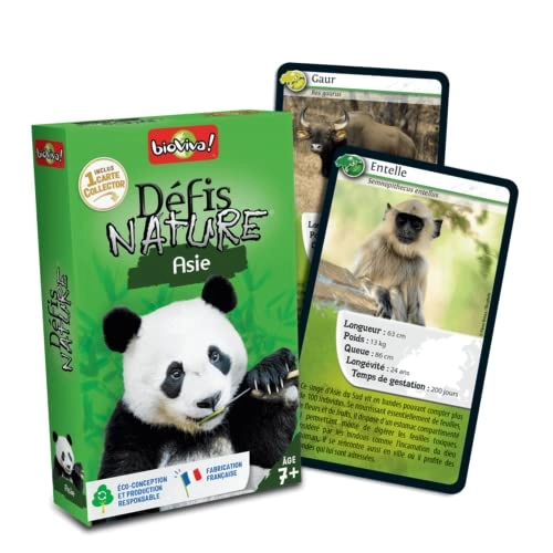 Nature Challenges Animal-Asia - Card Game