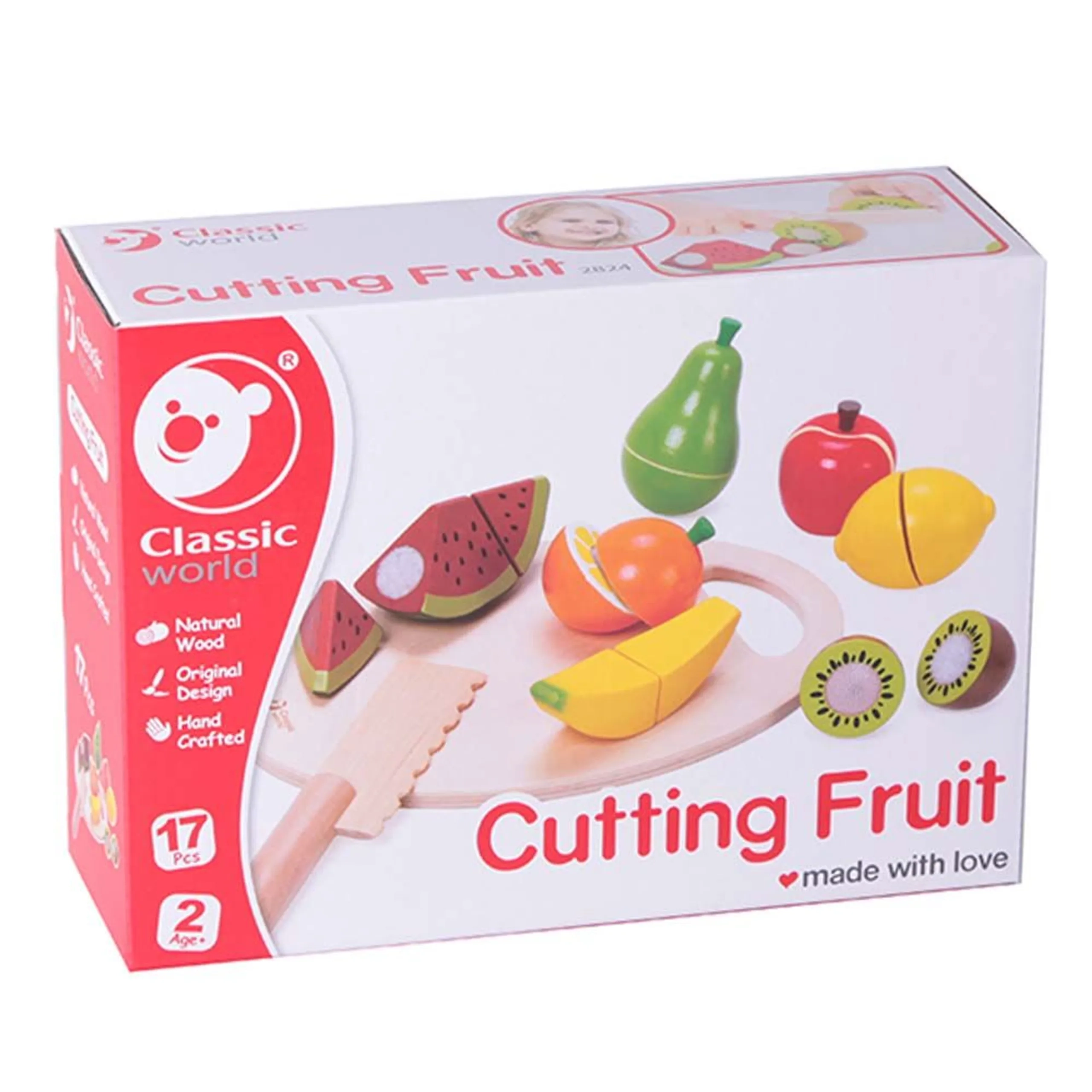 Cutting Fruit - Suitable for 2 years & above 9 pieces