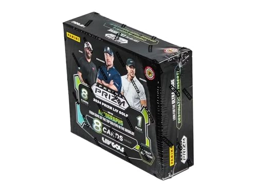 Prizm LIV Golf International Hobby Box - 8 Cards Per Pack