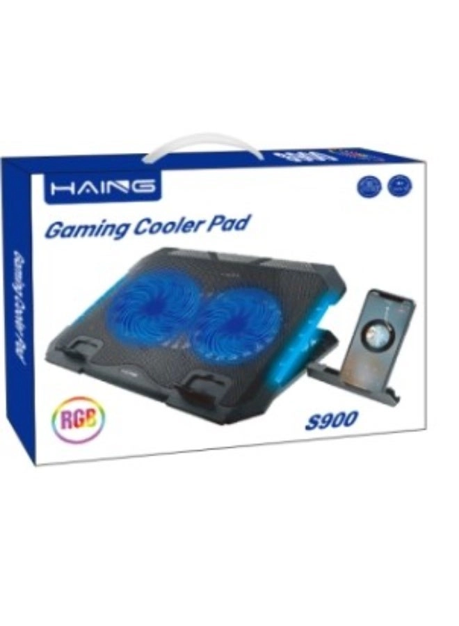 S900 - Notebook Stand & Cooling Pad RGB 2PCS