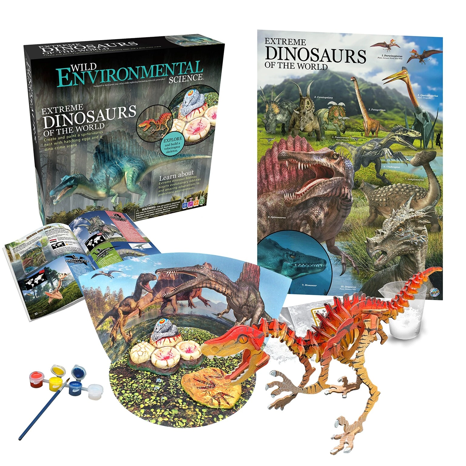 WILD! Science Extreme Dinosaurs of The World Science - 6 years+