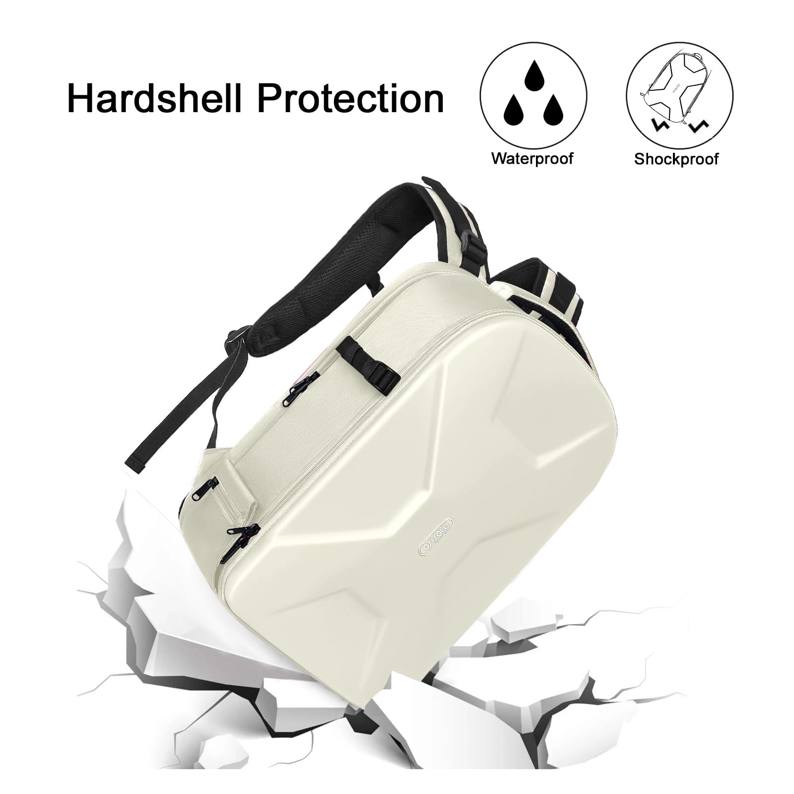 Mocamhsbg - 7.5"D x 11.8"W x 7.5"H Compatible with Canon/Nikon/Sony Hard Shell