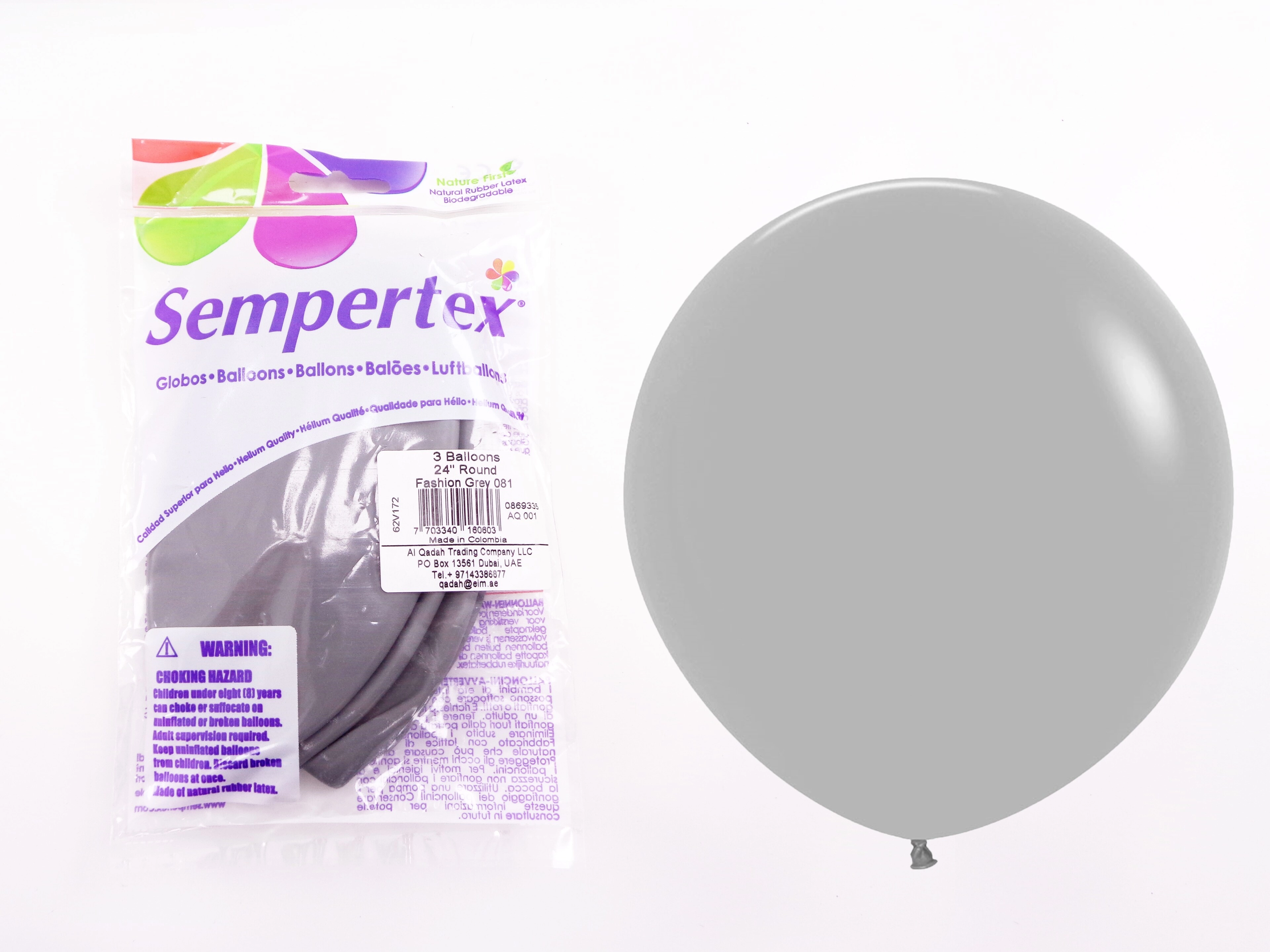 Round Balloons - 3 pcs
