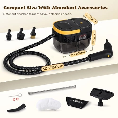 Portable Steam Cleaner - 3 BAR 1.6 Liters