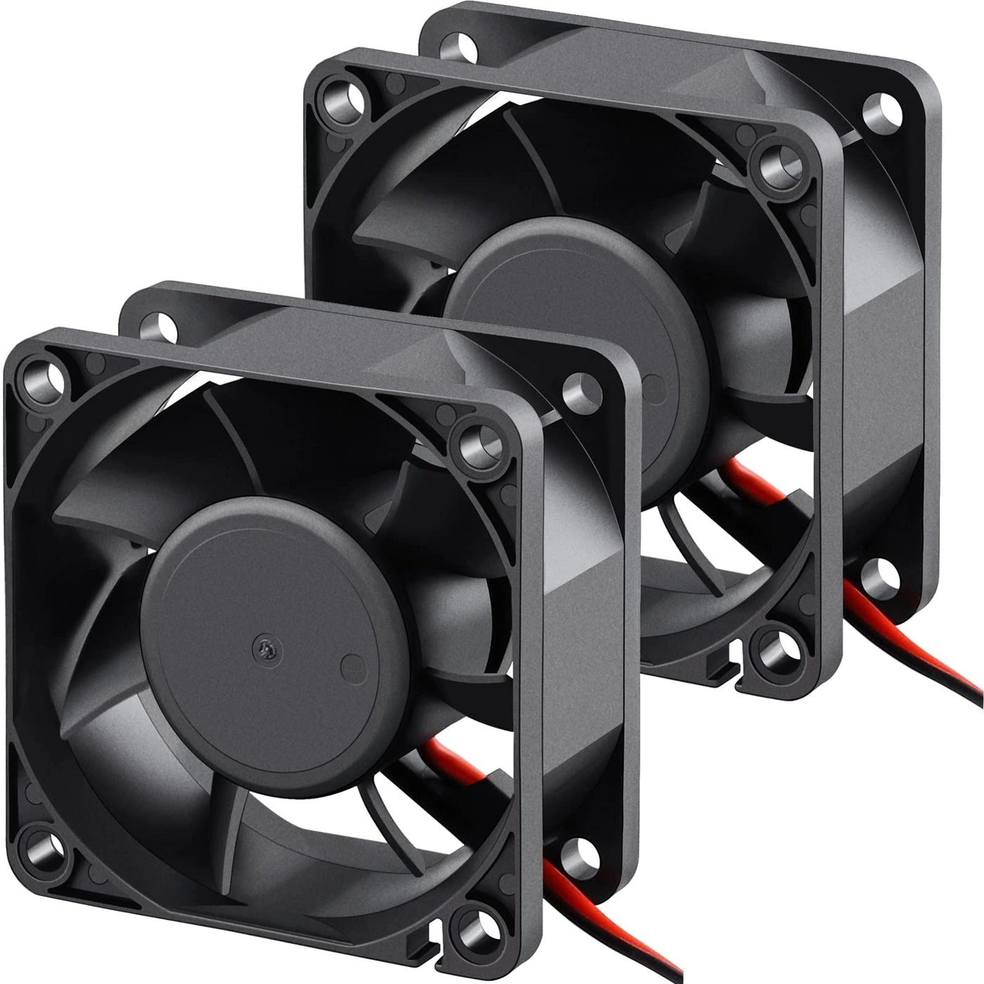GDSTIME DC Brushless Cooling Fan - 2 60mm Pack