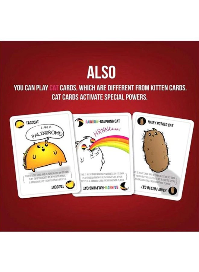 Exploding Kittens - Card Game