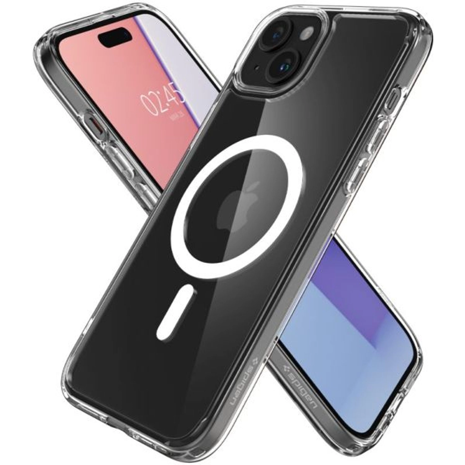 Crystal Hybrid Back Cover for iPhone 15